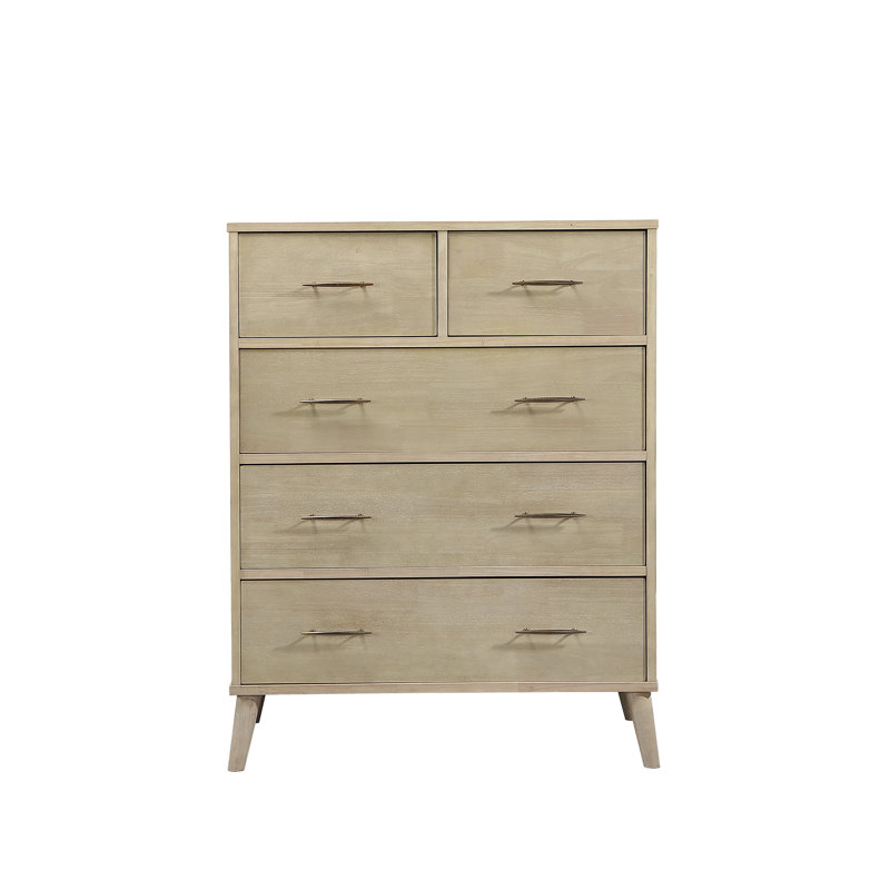 Ensemble de chambre à coucher 3 pièces Imre, Blanc antique