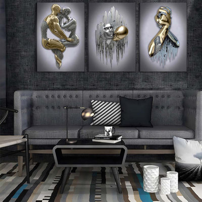 3 Piece Wrapped Canvas Print