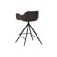 Owen Swivel Upholstered Stool with Metal Frame-422300749-420988594