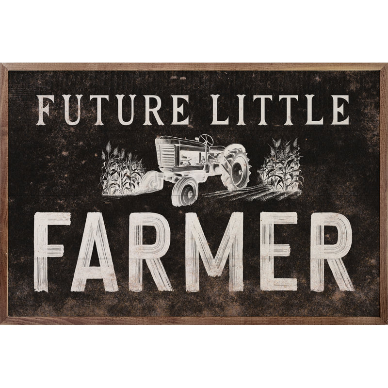 Futur tracteur Little Farmer - noir, H 5 po x l 8 po