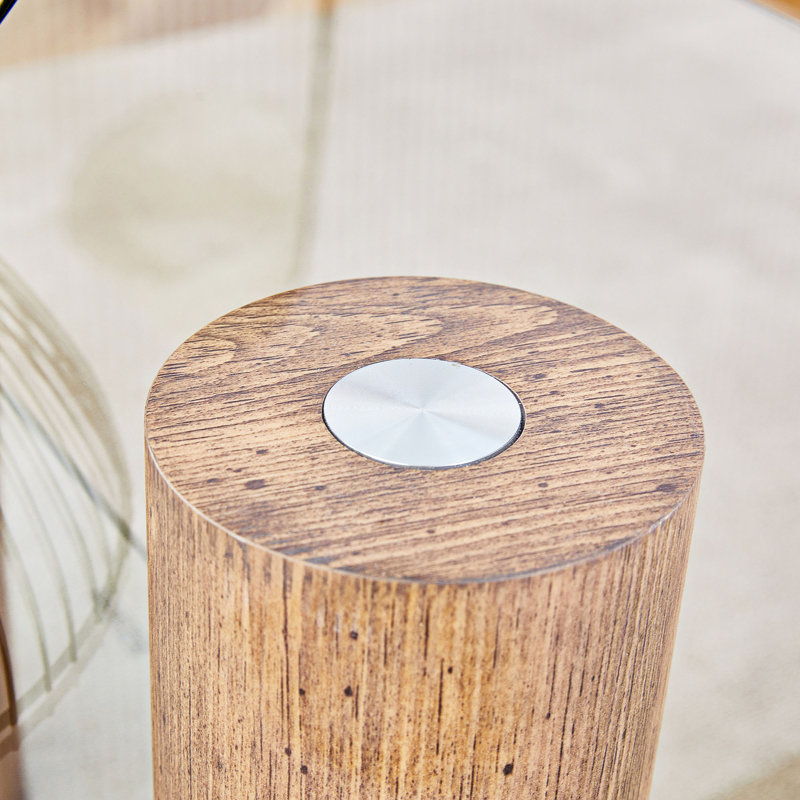 Table basse Makaiah, Brun