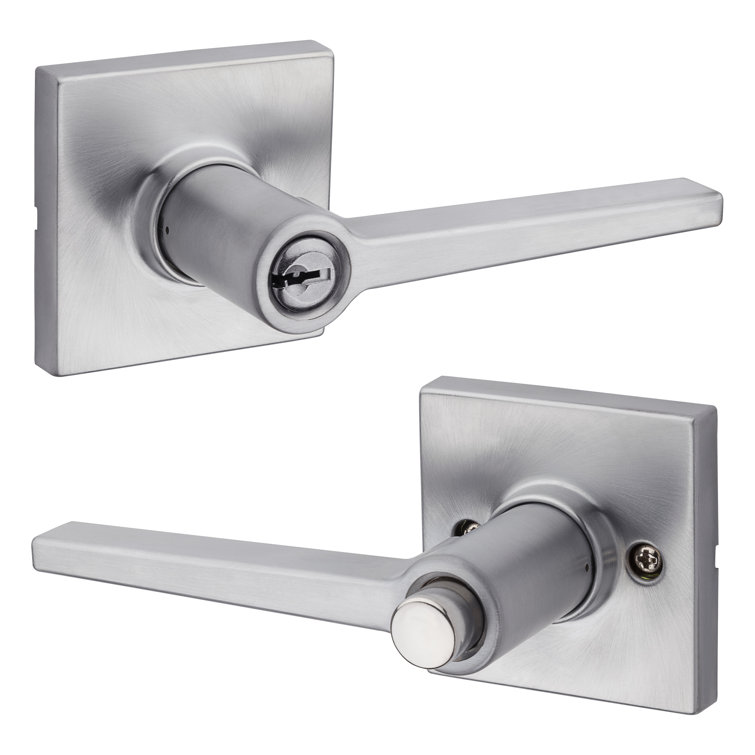 Daylon Safelock Keyed Door Lever with Square Rosette