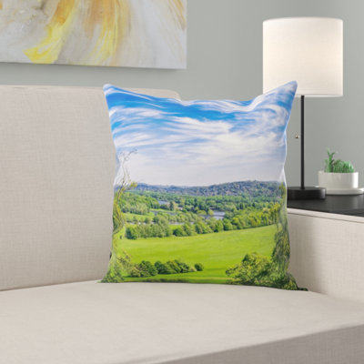 Coussin décoratif paysage