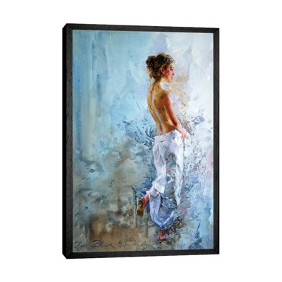 At The Window by Igor Zhuk - Painting on Canvas