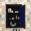 Armoire de rangement murale avec miroir et tablette réglable-276575059