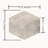 Hexagon marble tile, Carrara marble, natural marble, for wall and floor, polished marble tile, natural stone, 1 box 12 pcs-112008082