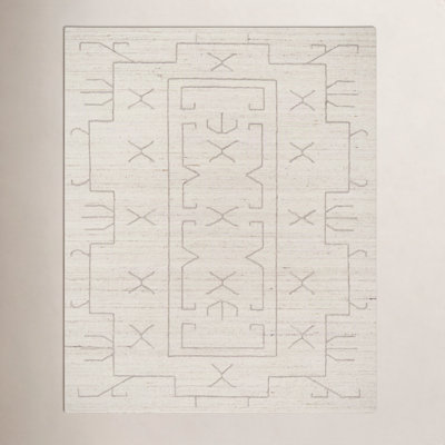 Flatweave Moroccan Pearl Rug