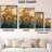 Boho Abstract Framed Canvas Wall Art-2032993814-2032993811