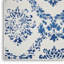 Bleu Damas businge/Tapis décoratif blanc-548148358