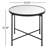 Rudy Mirrored Glass Tray Top End Table-1837228042