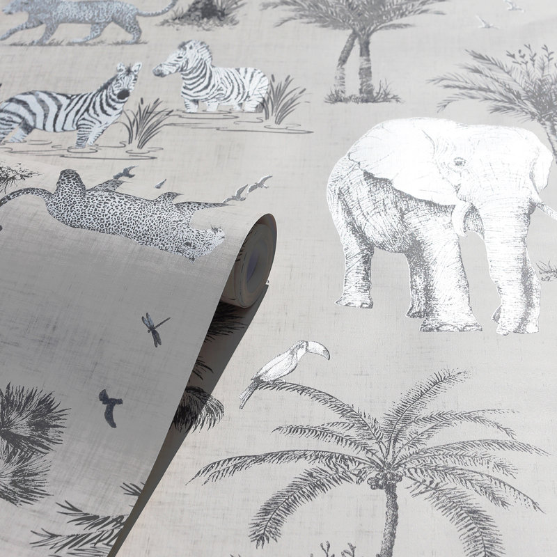 Papier peint Lionel Gray Safari Lagoon