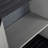vidaXL Garden Cabinet Grey and Black PVC and Polypropylene Medium 26.8" x 15.7" x 33.5"