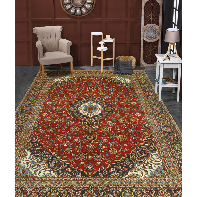 Prabal One-of-a-Kind 5'10" X 9'6" 2022 Wool Area Rug Red