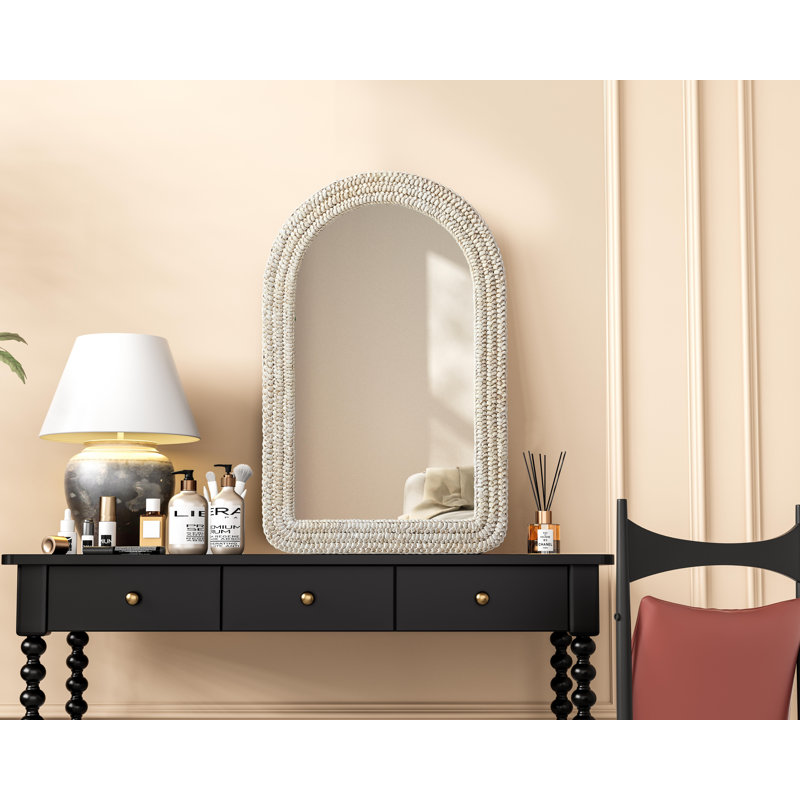 Miroir Dennard Cornhusk, 42 po x 27 po
