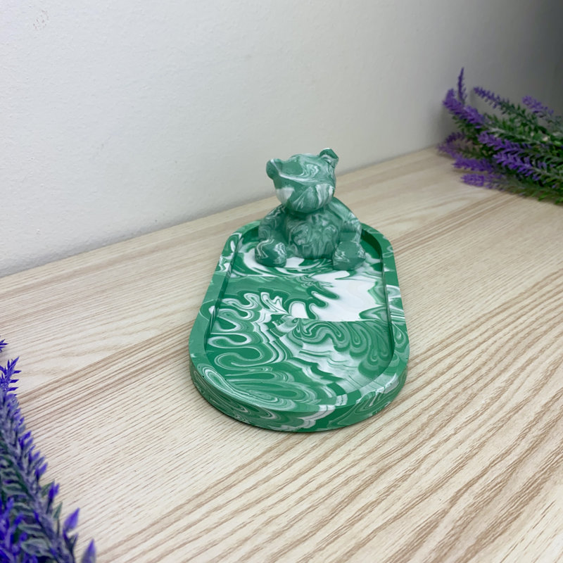 Incense Holder, Green