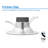 6 in. 10.26 W Air-Tight IC Rated LED Retrofit Standard Recessed Lighting Kit