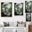 Arbre vert harmonie monochrome - impressions murales florales et botaniques-91268898-91268897