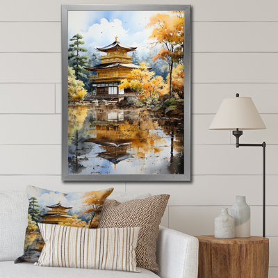 Pleureur Japon Art Golden Pavilion II