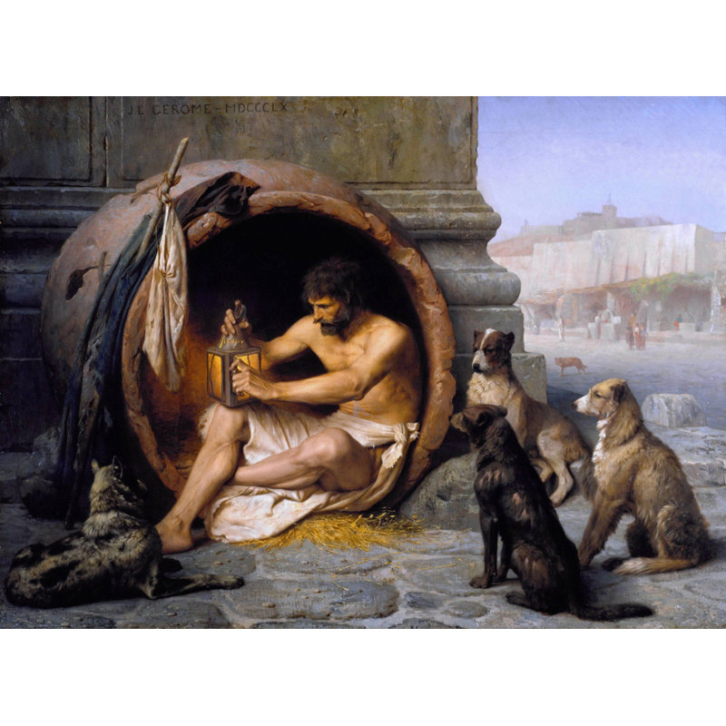 Diogène, H 18 po x l 24 po