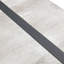 Une table de salle à manger rectangulaire rétro minimaliste avec un dessus spécialement texturé et des pieds en métal noir. Plateau de table contemporain en panneau de fibres à densité moyenne gris minimaliste.-1600231140