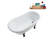 57.5'' x 29.5'' Soaking Acrylic Bathtub-83636141-83636138