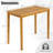 Ourania Rectangular Teak Solid Wood Outdoor Dining Table , 45 " W 24 " D