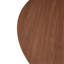47.25 Inch Round Dining Table, Retro Style, Brushed Texture, Suitable For 4-6 People, MDF Tabletop, Metal Frame.