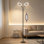 Lampe de culture à DEL à spectre complet pour plantes d'intérieur avec deux têtes réglables, gradateur à 10 niveaux et minuterie automatique, lampe sur pied de 70 pouces pour les grandes plantes d'intérieur