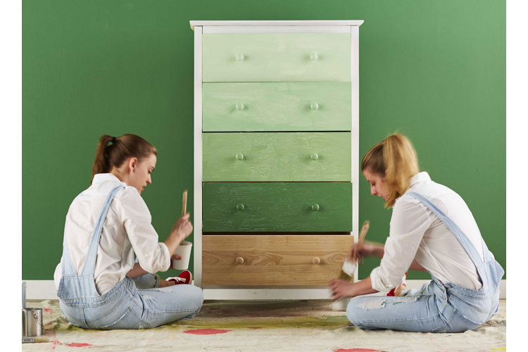 Weekend Warrior Project: Ombre Dresser | Wayfair