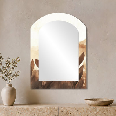 Miroir de salle de bain Beige Botanical