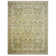 Bristol Hand Knotted Wool Geometric Area Rug in Gold