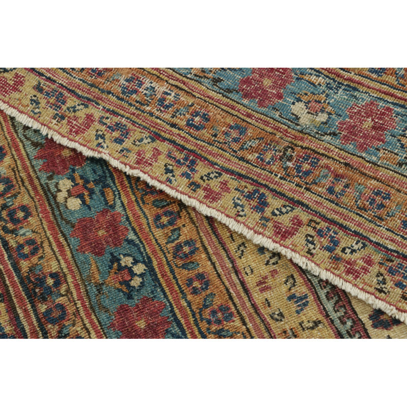Antique One-of-a-Kind 5'0X12'0 Hand Knotted Area Rug