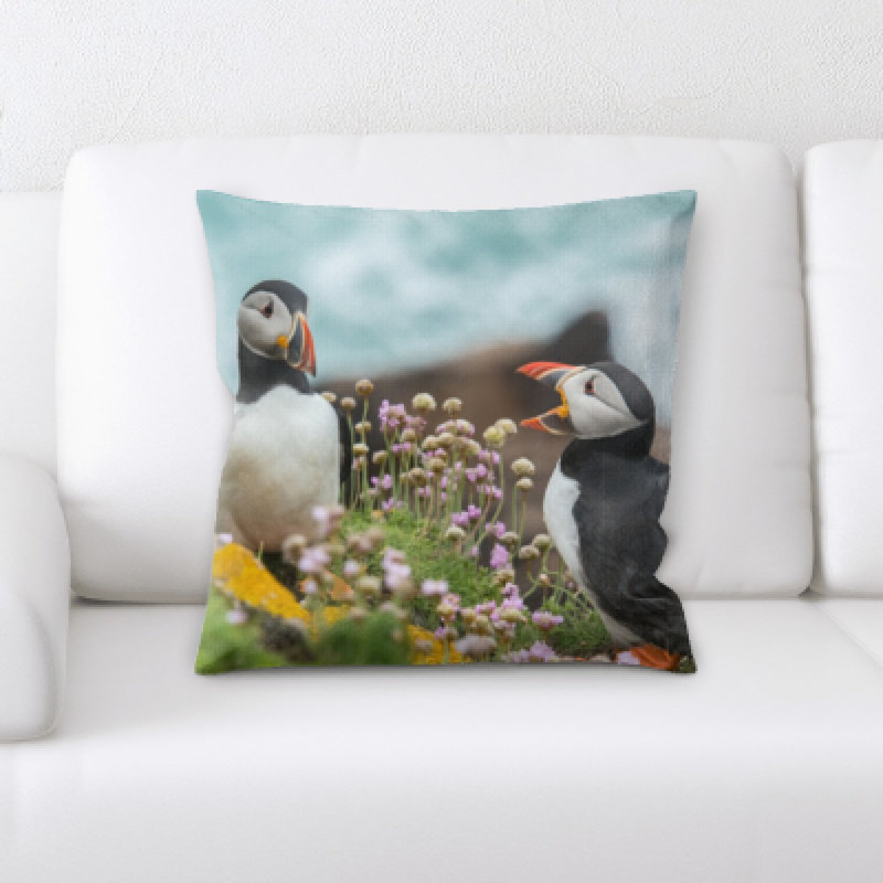 Coussin oiseau