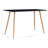 Cappe Metal Base Dining Table-1613393908