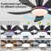 48 Inch Modern Low Profile Ceiling Fans With Lights And Remote/app