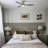 42" Flush Mount Low Profile Small Room Solid Wood Ceiling Fan with LED Light and Remote-610126714