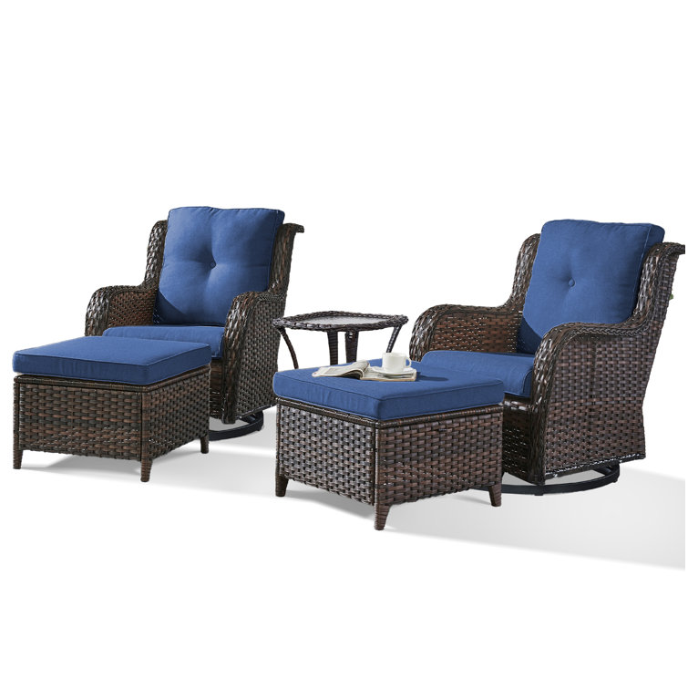Carolina 2 - Person Patio Conversation Sets with Cushions