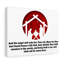 Fear Not Mary Luke 1:30-31 - Wrapped Canvas Print-1686041123