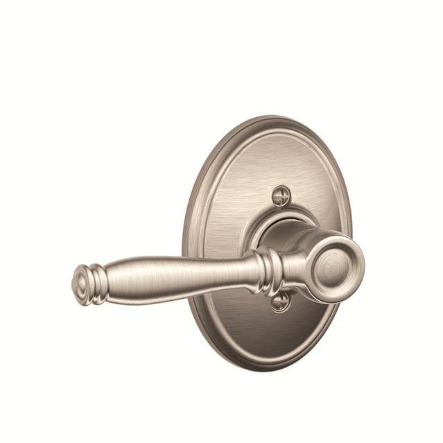 Wakefield Left Hand Door Lever, Satin Nickel