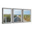 «Beach Route» par Marmont Hill - Ensemble de 3 reproductions de cadres photo sur papier