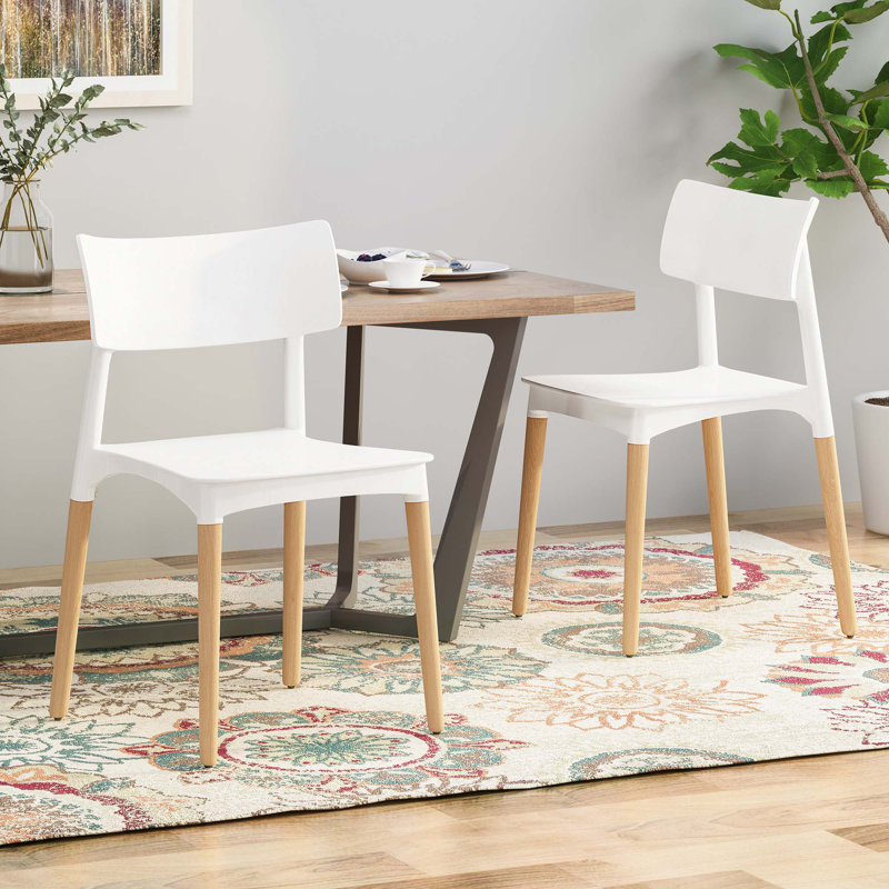 Chaise en plastique (ensemble de 2)