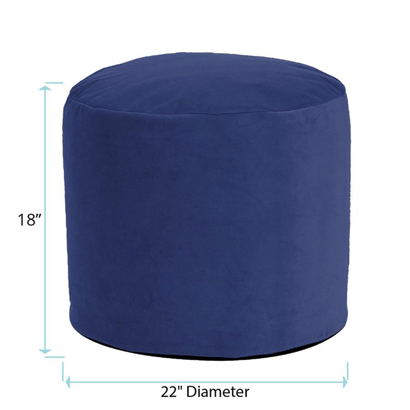 Upholstered Pouf, Royal