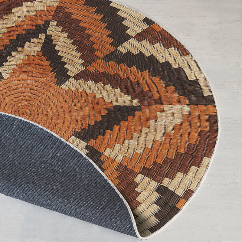 Round Noemi Area Rug, Round 90cm