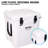 VEVOR 33 Quarts Ice Chest in White