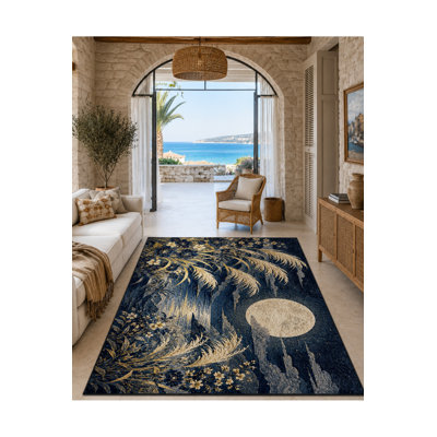 Tapis tissé à la crème Mosso