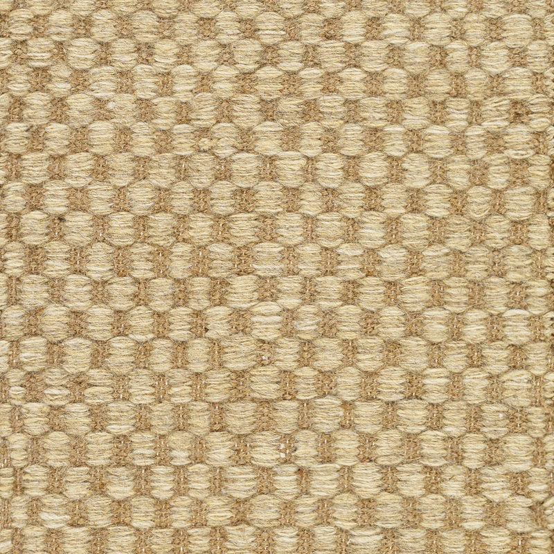 Bolton Checkered Area Rug in Tan, Rectangle 2' x 3'