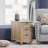 Arnalda End Table with Storage and Built-In Outlets