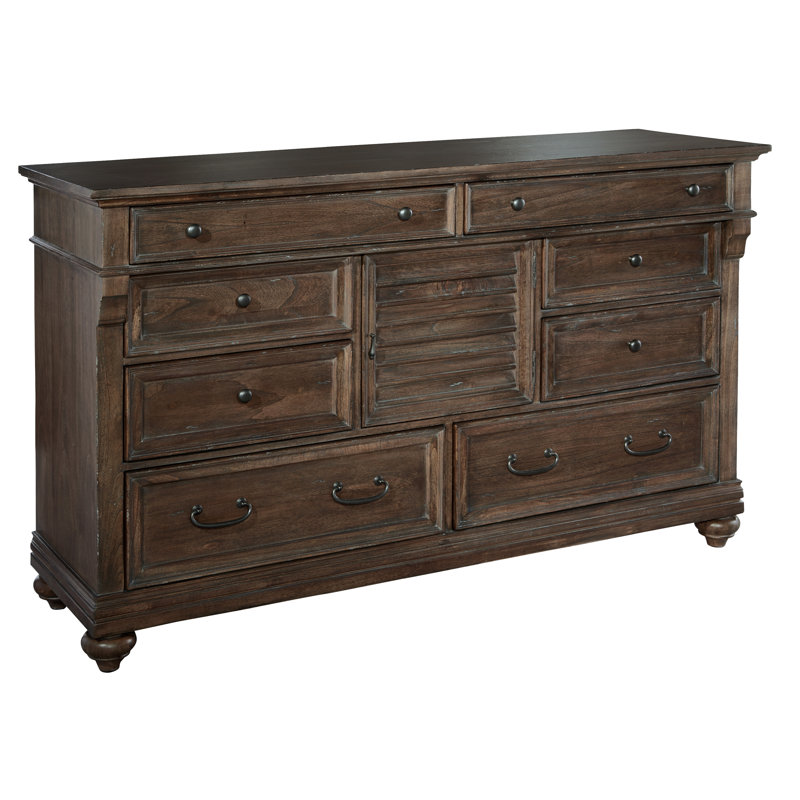 Baysinger Solid Wood 68'' W 8 - Drawer Dresser