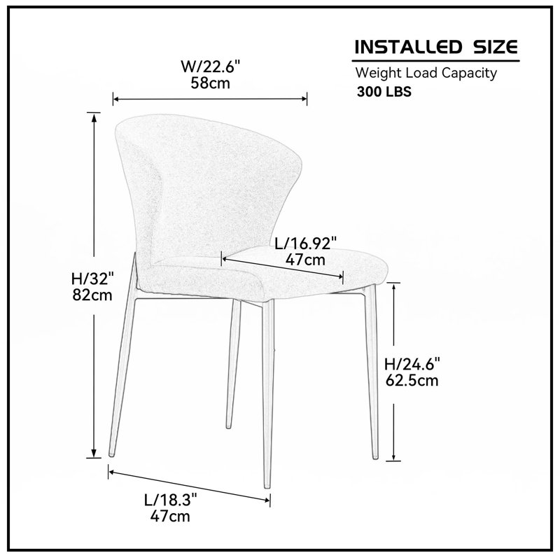 Dining Chairs, Upholstered Side Chairs