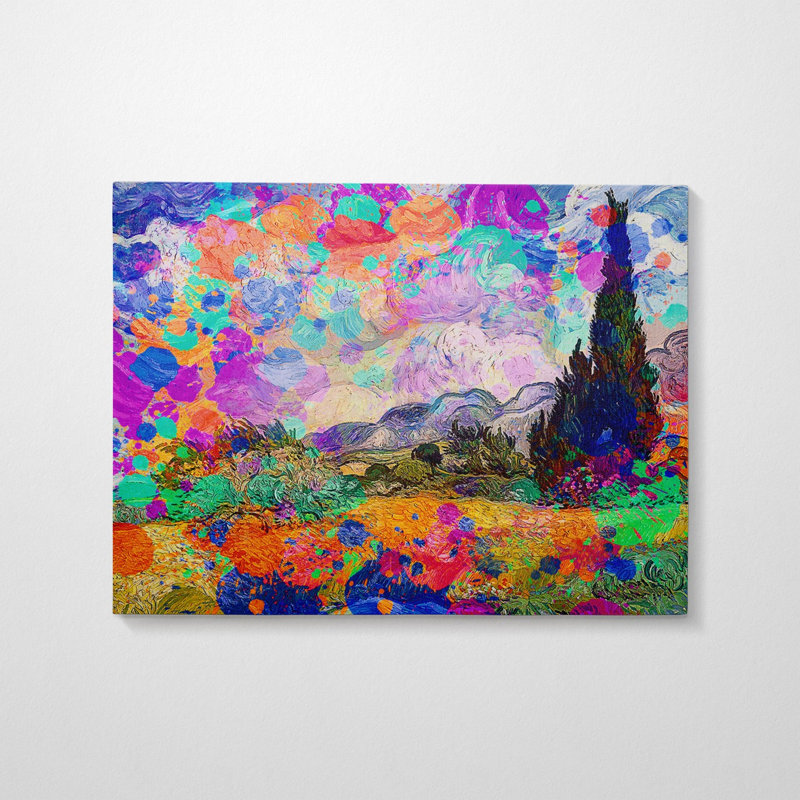 Superbe peinture sur toile décorative de 19,7 po x 27,6 po | 100% toile, cadre 100% bois (épaisseur: 1,2 po) | Parfait pour les amateurs de décoration intérieure et d'art